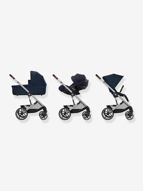 Silla de Paseo Todo Terreno Balios S Lux 2024 - Chasis Negro y Asiento Moon Black - CYBEX azul+azul oscuro 