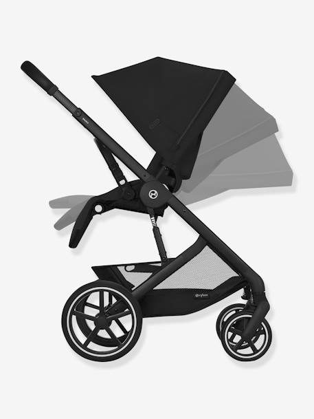 Silla de Paseo Todo Terreno Balios S Lux 2024 - Chasis Negro y Asiento Moon Black - CYBEX azul+negro 