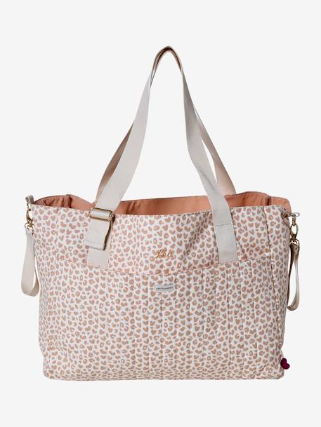 Bolsa cambiador maxi LOVELY LEO rosa estampado 