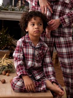 -Pijama navideño a cuadros infantil Colección cápsula Familia