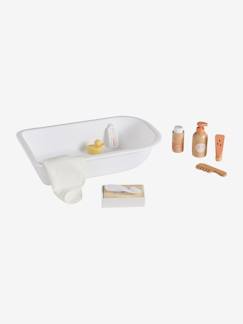 Juguetes-Set de accesorios de baño para muñeco de madera FSC®