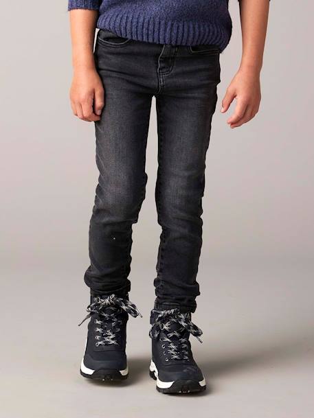 Vaqueros slim MorphologiK 'waterless' para niño, ancho de caderas DELGADO AZUL OSCURO LAVADO+AZUL OSCURO LISO+denim gris+doble stone+GRIS OSCURO LISO CON MOTIVOS 