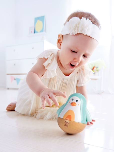 Pingüino tentetieso musical HAPE azul+azul turquesa 