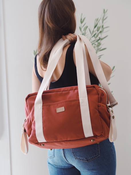 Bolso cambiador Paris BEABA gris+gris jaspeado+melocotón+naranja+rosa+verde sauce 