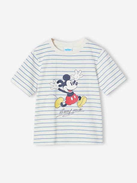 Pijama con short Disney® Mickey a rayas azul oscuro 