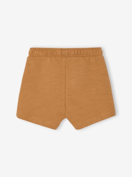 Bermudas para bebé niño de felpa. azul+Azul oscuro a rayas+Azul oscuro liso+caramelo+MARRON MEDIO LISO+verde agua 