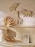 Pack de 3 decoraciones murales Animales de la selva beige 