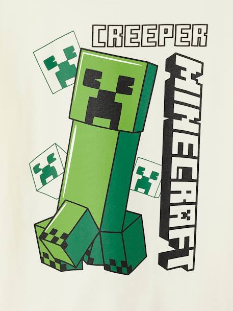 Camiseta Minecraft® Creeper crudo 