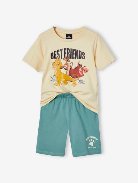 Pijama con short Disney® El Rey León Simba best friends verde esmeralda 