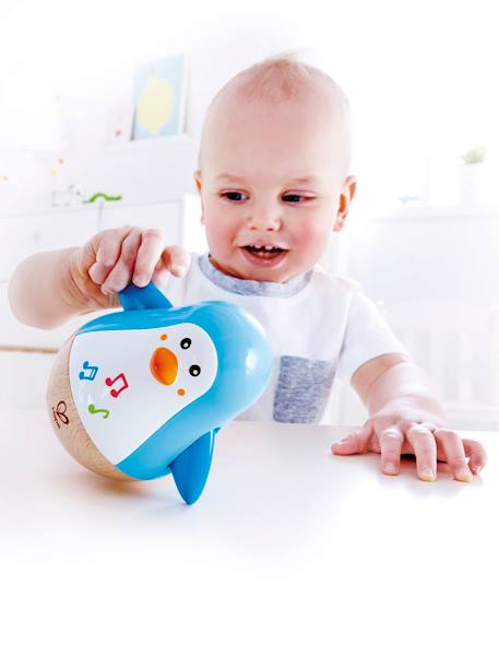 Pingüino tentetieso musical HAPE azul 