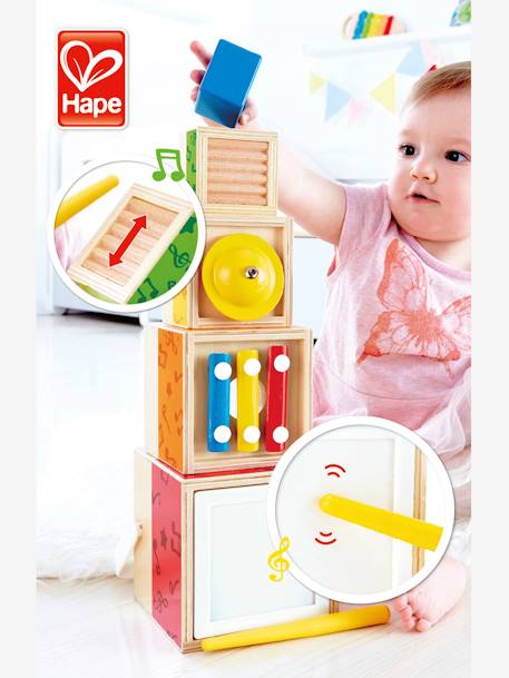 Cajas encastrables musicales HAPE rojo 