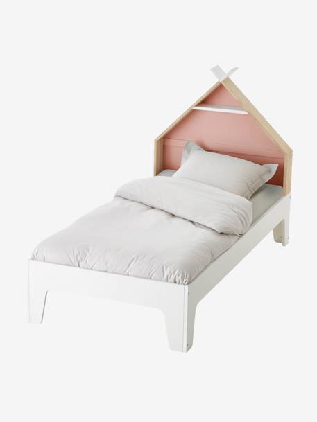 Cama evolutiva infantil TIPILI blanco+rosado/azul+verde/amarillo 