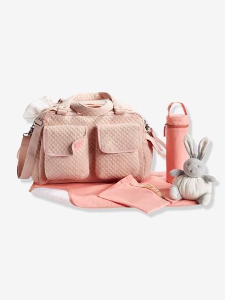 Bolso cambiador Journée múltiples bolsillos VERTBAUDET Rosa Claro 