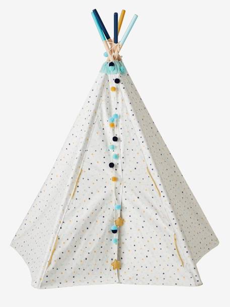 Tienda tipi reversible Sioux blanco 