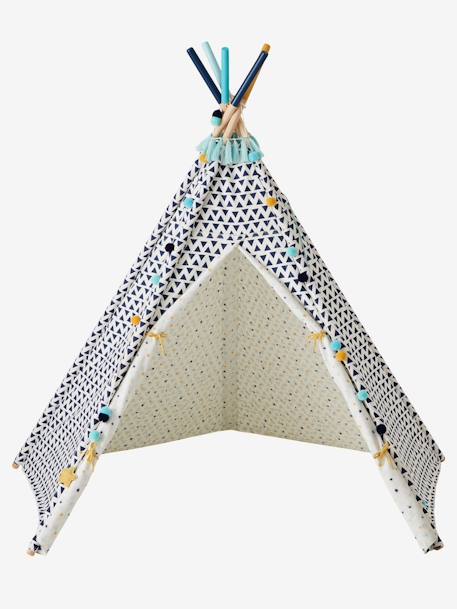 Tienda tipi reversible Sioux blanco 