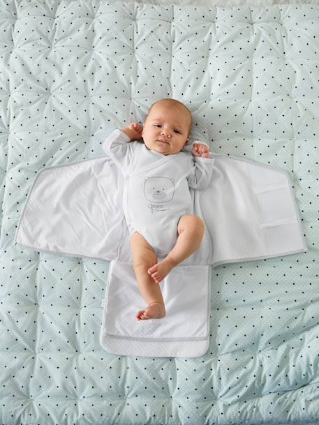 Swaddle VERTBAUDET BLANCO MEDIO ESTAMPADO 