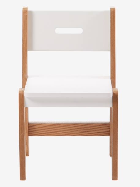 Silla escuela infantil, asiento de 30 cm LÍNEA ARCHITEKT Blanco claro bicolor/multicolo 