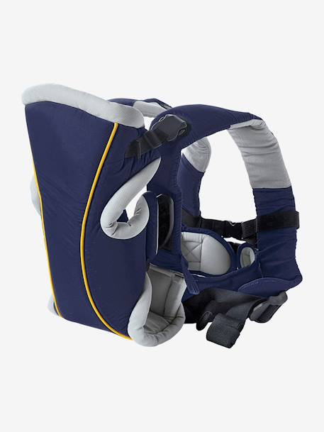 Mochila portabebé ventral y dorsal VERTBAUDET Azul marino 