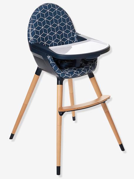 Trona evolutiva con 2 alturas TopSeat AZUL OSCURO ESTAMPADO 