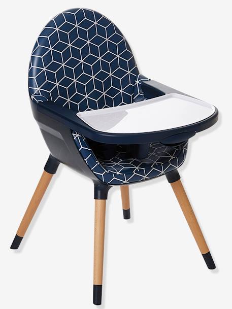 Trona evolutiva con 2 alturas TopSeat AZUL OSCURO ESTAMPADO 