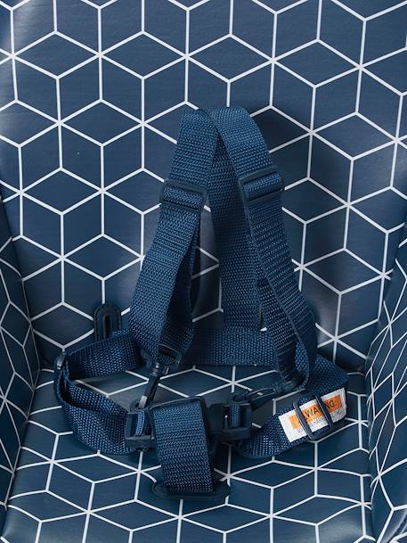 Trona evolutiva con 2 alturas TopSeat AZUL OSCURO ESTAMPADO 