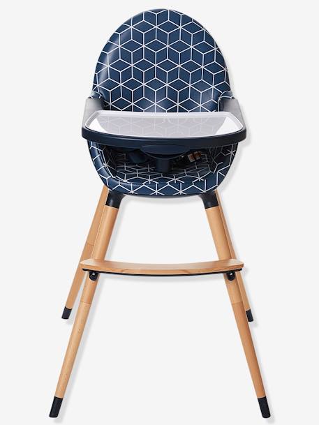 Trona evolutiva con 2 alturas TopSeat AZUL OSCURO ESTAMPADO 