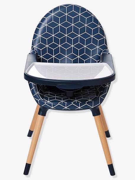 Trona evolutiva con 2 alturas TopSeat AZUL OSCURO ESTAMPADO 