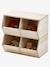 Mueble 4 cajas Toys BEIGE CLARO LISO CON MOTIVOS 