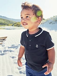 -Polo personalizable para bebé niño con bordado en el pecho