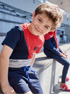 -Bermudas deportivas para niño con bandas laterales