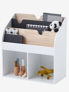 Mueble para organización con 2 compartimentos + estantería librería School