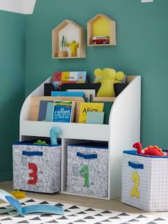 Ideas de Decoración - El nidito de 3-6 años-Mueble para organización con 2 compartimentos + estantería librería School