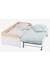 Cama con cama nido infantil GUEST BLANCO CLARO LISO 