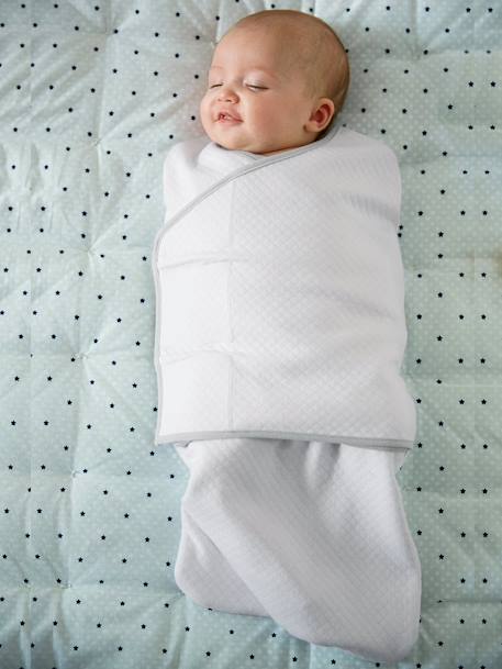 Swaddle VERTBAUDET BLANCO MEDIO ESTAMPADO 