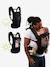 Portabebé Physio Carrier LOVE RADIUS by JE PORTE MON BEBE GRIS CLARO LISO+NEGRO OSCURO LISO 