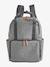 Mochila cambiador Vertbaudet denim bleached+GRIS MEDIO LISO 